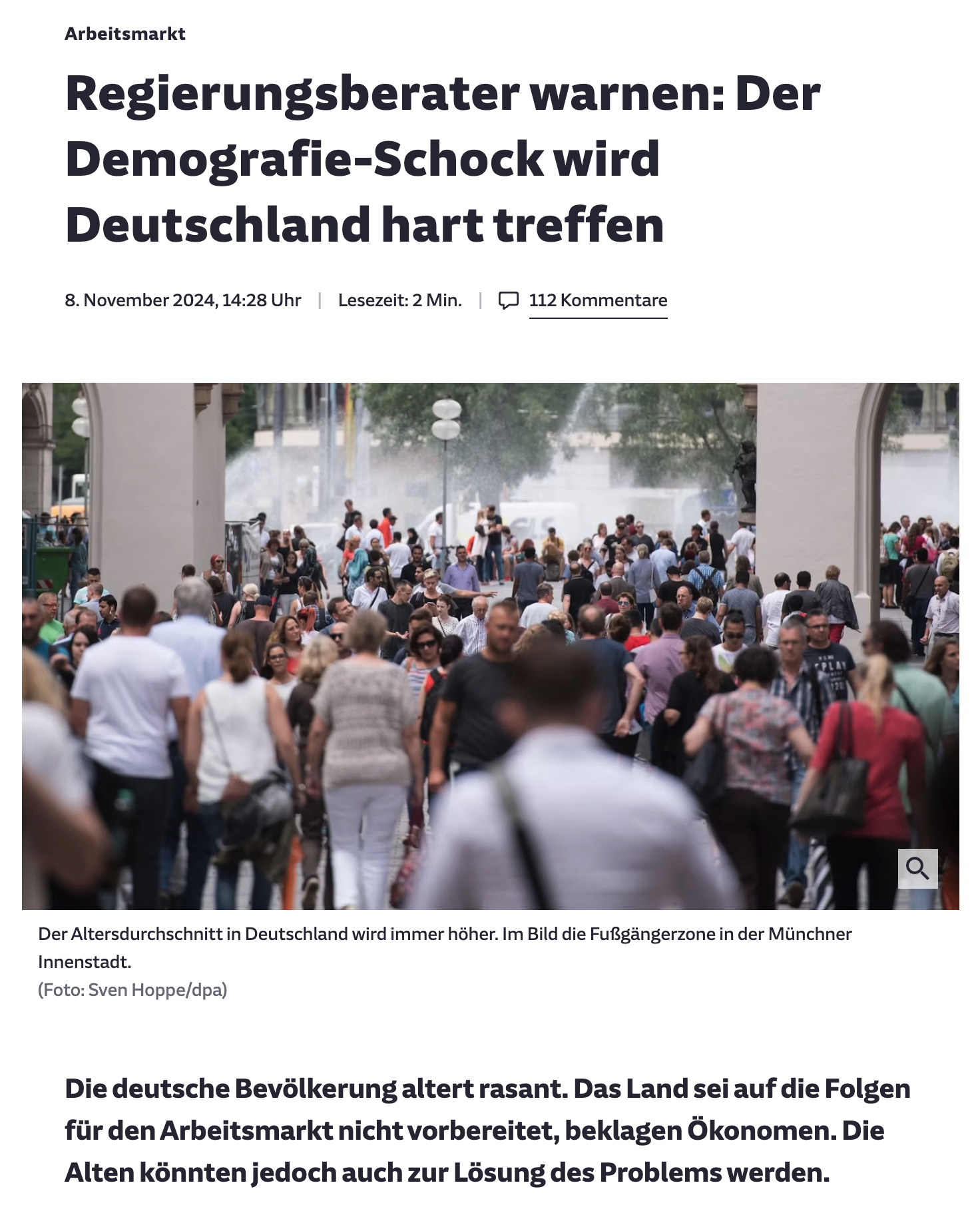 Mit Ki den demografischen Wandel schaffen